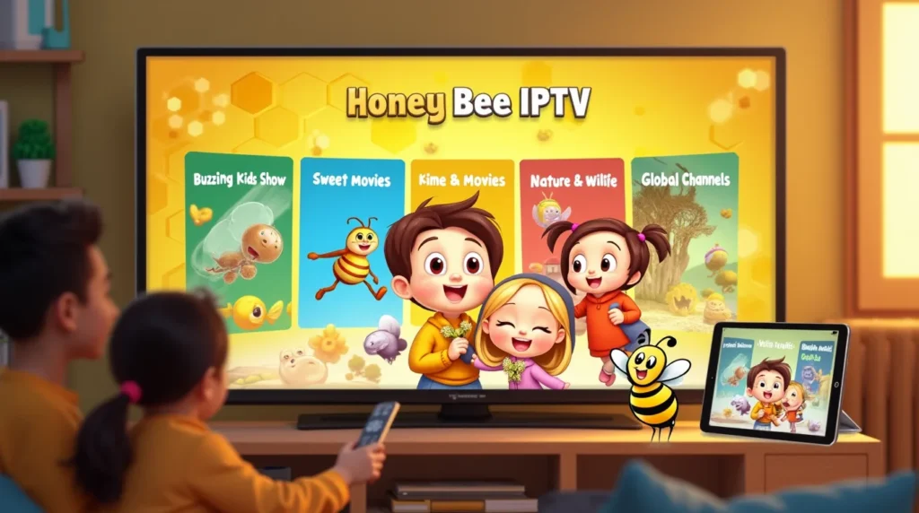 Honey Bee IPTV – Buzzing with Live TV & HD Streaming 2025 3 honey bee iptv